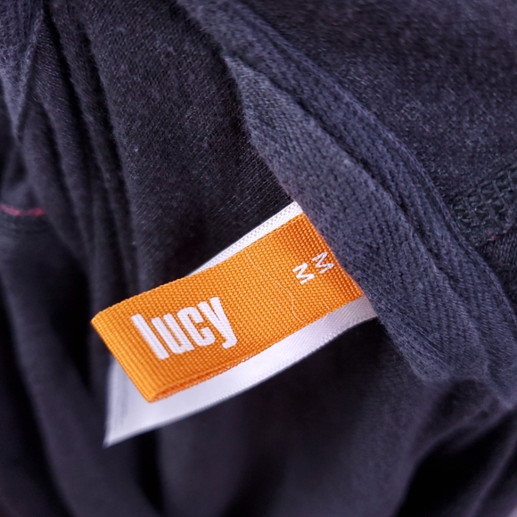 Lucy Red Striped Cowl Neck Sweater - Picture 5 of 6